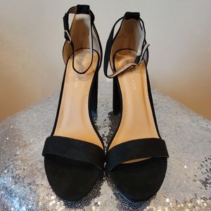 Herstyle Rosemmina Ankle Strap Chunky High Heel